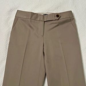 J. Crew favorite fit khaki wool dress pants size 2